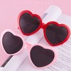 Chic Moon 3 Pairs Heart Effect Diffraction Glasses Heart Shaped