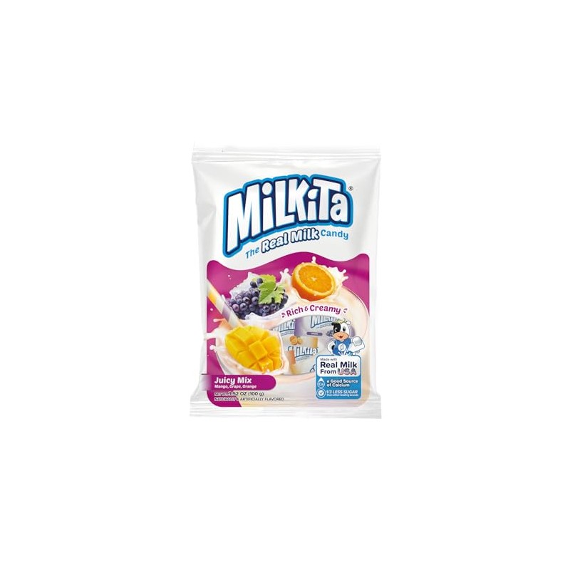 Milkita Creamy Milk Candy Variety Pack – Low-Sugar Healthy Sweets