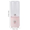 Portable Blender 500ml Mini Personal Juicer Blender for Smoothies Shakes