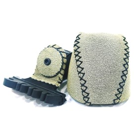 MUSA MANUFACTURERS Strap On Bow Quiver | Bow Limb Quiver | Recurve Bows | Longbows | Broad-Heads | Traditional Archery Quiver | Archery Quiver | 4 Arrow Quiver | BOA Quiver, WHITE ANTIQUE