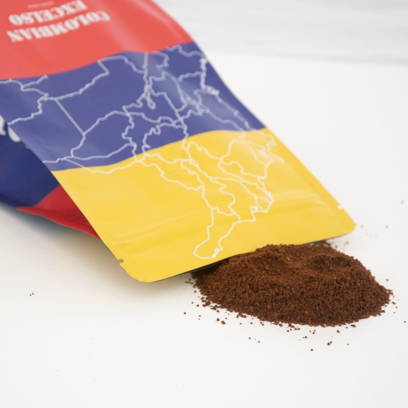 Colombian Excelso Ground Coffee. 100% Arabica Medium Roast Ground Coffee,