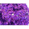 Sequins 8mm 1000/Pkg Crazy Dots Finish Purple