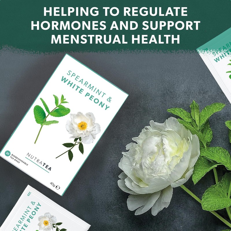 Nutra Tea - Spearmint & White Peony – Spearmint Tea