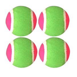 BESPORTBLE Ball And Catch Game Toss Set Sticky Throw Paddle Deluxe Balls Children's Suction Cup 4pcs Replacement Outdoor Toys Sucker Beach Games For Kids Backyard Adults Random Color 2.5 Inch