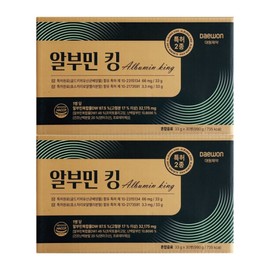 Daewon 대원 알부민 킹 33g x 30개입 2개 / 써클 DaeWon Albumin King 33g x 30 pieces x 2 / Circle