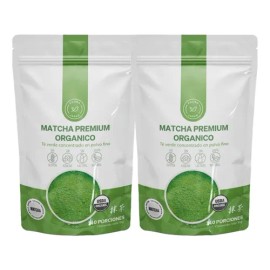 Té Matcha Japonés Premium Orgánico 2 Bolsas (70g Cu)                                                                                                  