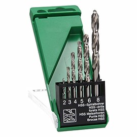 Hitachi – 780462 Set Drill Bit Set Metal HSS-G DIN 338 – 6 Pieces. 2/3/4/5/6/8