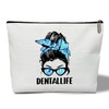 rizotus Makeup Bag - Dental Life, Gift for Her, Women,