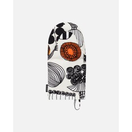 MARIMEKKO Puutarhurin Parhaat Oven Mitt with Hanging Loop – Refine Your Kitchen Décor with Our Cute Oven Mitts Made of Cotton – Kitchen Mitts for Oven (12" L x 6" W)