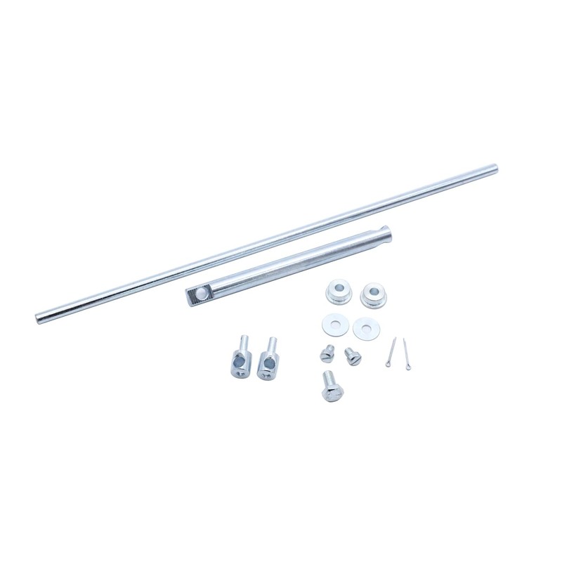 1 Set SHLPDFM Zinc Finish Dual Carburetor Throttle Linkage Arm