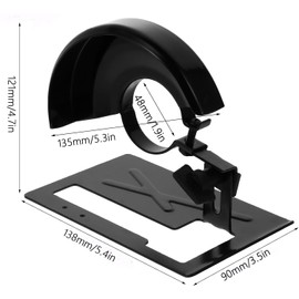 Generic Angle Grinder Stand Set, Includes Adjustable Cutting Bracket and Thickened Guard for 4-1/2 inch Angle Grinders