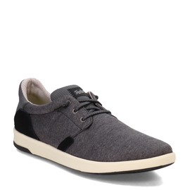 Florsheim Crossover Canvas Elastic Lace Slip-On Sneaker Black Canvas 8 M (D)