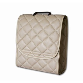 TEXMAR LTD UNIVERSAL Car, Van, Truck Boot Tidy Organiser KAPITONE ECO Leather High BEIGE Fits all Models