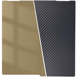 430x430mm for Kobra 3 Max PET PEI Build Plate Smooth Carbon and Textured Double Sides Spring Steel Bed Magnetic Flex Sheet for Anycubic Kobra 3 Max Combo Accesseries 3D Printer