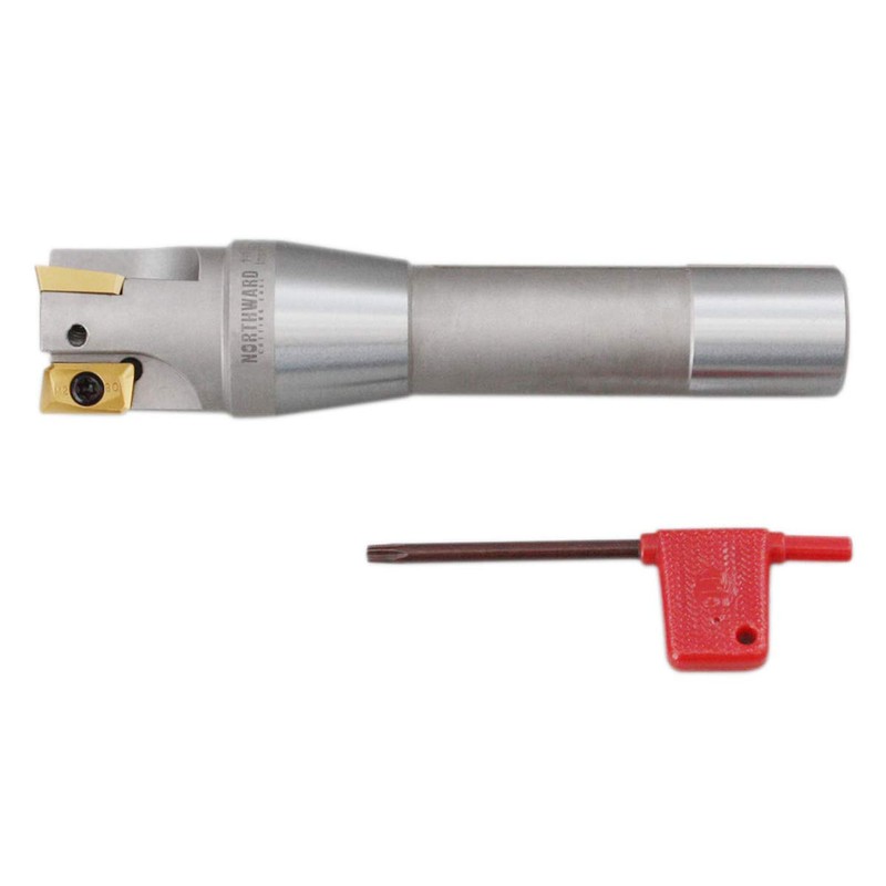 Accusize Industrial Tools 1-1/4'' by 5-27/32'' 90 Degree R8 Shank
