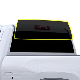 BOGAR TECH DESIGNS - Premium Nano Ceramic Precut Window Tint Film Kit Compatible with Chevy Silverado HD 2500 3500 PU 2020+ Rear Windshield, 35%