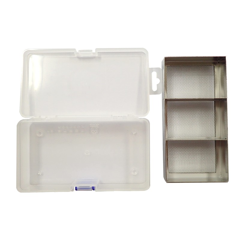 Fishing Sanmai Wakasagi Triple Bait Box (Outer Dimensions): Approx. 6.5