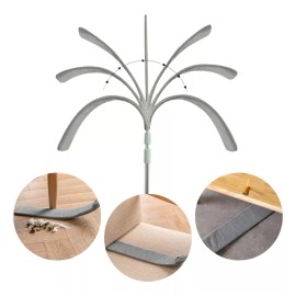 Veraly Cepillo Retráctil Paño Limpieza Polvo Flexible Plumero