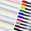 Tombow Fudenosuke Brush Pen Hard Tip Punta Pincel 10 Piezas