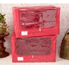 QVC Periea Set of 2 Jumbo Tarp Storage Boxes -