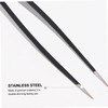 Healeved 6pcs Stainless Steel Eyelash Tweezers for Makeup Eyelash Extension