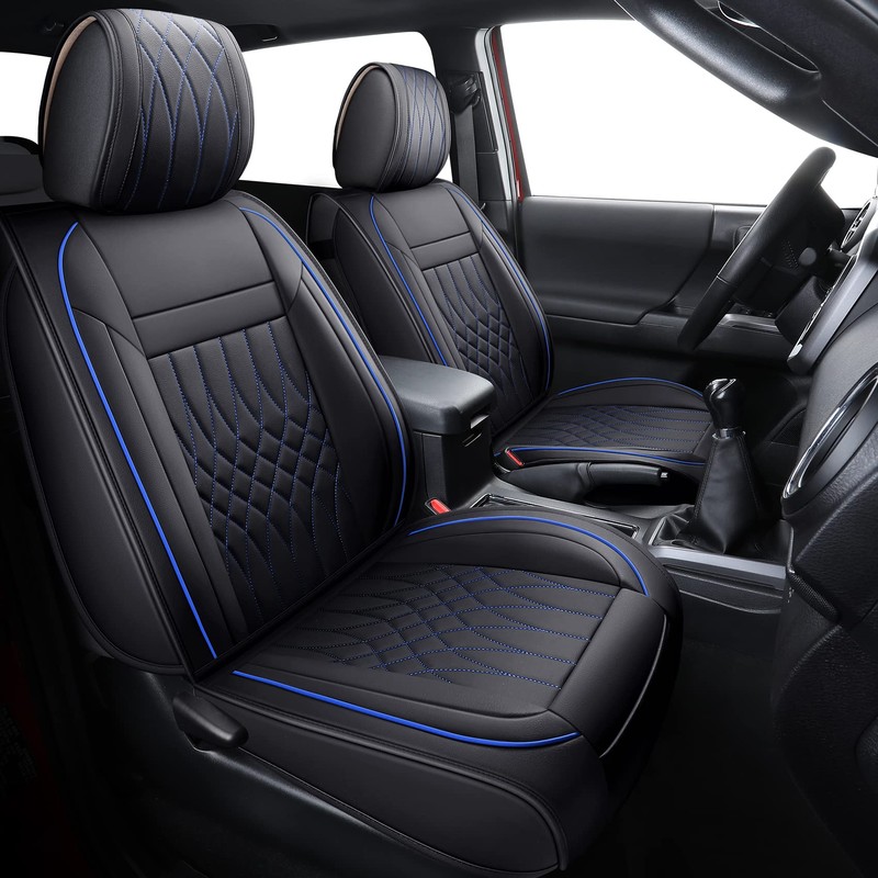 YIERTAI Tacoma Seat Covers Compatible with Tacoma 2005-2024 2025 Crew