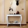 ChooChoo Narrow Console Table, Chic Accent Sofa Table, Entryway Table,