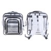 MGBISYI 15.7inch Anti-Static Clear PVC Tool Backpack for Computer Repair,
