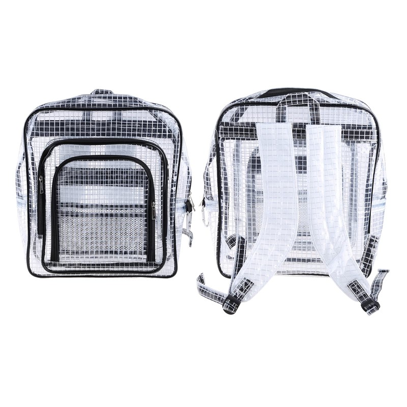 MGBISYI 15.7inch Anti-Static Clear PVC Tool Backpack for Computer Repair,