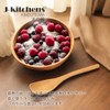 J-kitchens Wooden Natural Dessert Spoon Set of 5 14.6x2.6cm