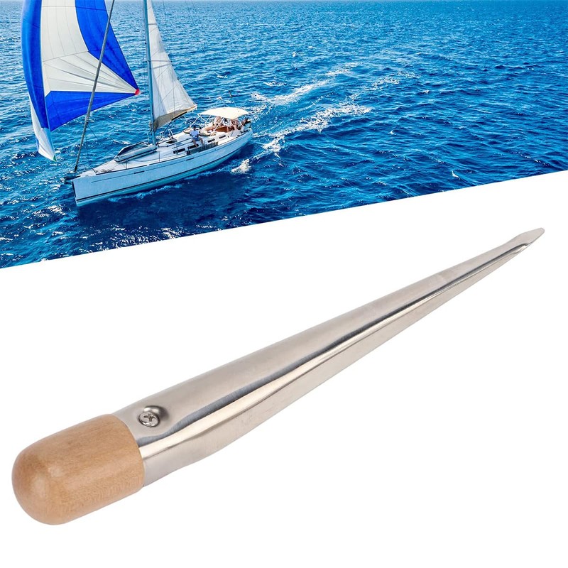 Tiardey 2PCS Marine Rope Splicing FID Stainless Steel Splicing Spike