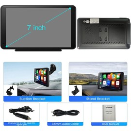 Mobile Media Solutions 7” Car Multimedia Player - Radio/ USB Storage Player by Mobile Media Solutions