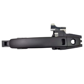 PT Auto Warehouse NI-3231P-FL - Exterior Outer Outside Door Handle, Primed Black - with Keyless Entry (Sensor NOT included), Front Left Driver Side