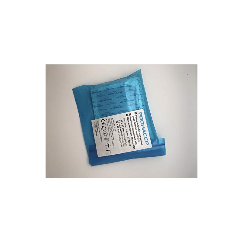 100 Detectable Plasters 3 Sizes (Mix)