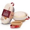 Cotton Rope Woven Bread Basket Set - Oval and Round