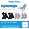Hhaoysogd Neuropathy Socks 4 Pairs Ankle Support Orthopaedic Compression Socks