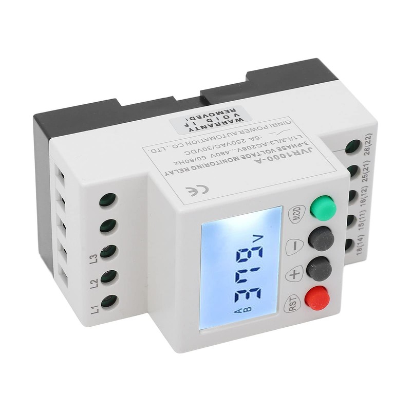 JVR1000-A 3 Phase 4 Wire Voltage Phase Sequence Protector Overvoltage