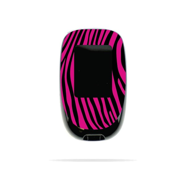 MightySkins Skin Compatible with Accu-Chek Nano - Pink Zebra |