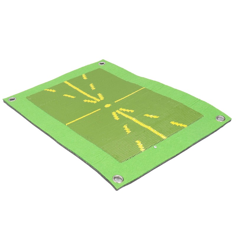 Hitting Practice Mat for Swing Detection Batting Path Visual Feedback