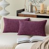 Kevin Textile Star Faux Linen Square Solid Pillow Case for