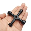 1 x 4-way multifunctional utility key, universal cross key, control