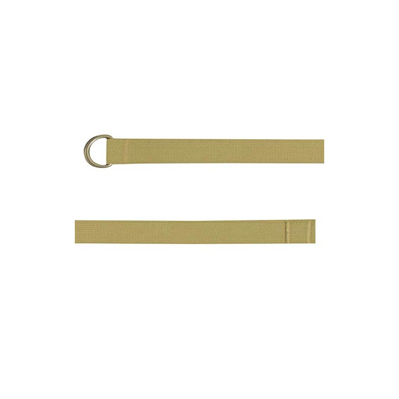 Military Belt - D-Ring Expedition, Khaki, Medium