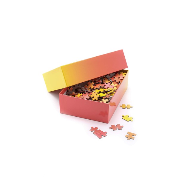 Areaware Gradient Puzzle (Red/Yellow)