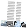KONTONTY 24pcs Speaker Mesh for Series Dust Stickers Easy Installation