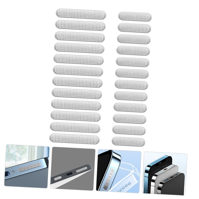 KONTONTY 24pcs Speaker Mesh for Series Dust Stickers Easy Installation