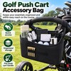 Golf Push Cart Accessory Bag for On-Course Storage – Waterproof
