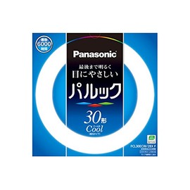 パナソニック 丸形蛍光灯(FCL) 30W形 G10q クール色 パルック FCL30ECW28XF