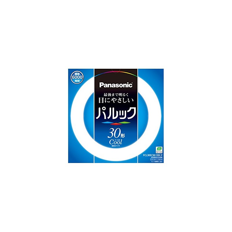 パナソニック 丸形蛍光灯(FCL) 30W形 G10q クール色 パルック FCL30ECW28XF