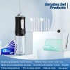 16pz Irrigador Bucal Portatil Agua Dientes Blancos 3mod Ipx7