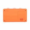 Karlsson Alarm Clock Data Flip – Orange – 19 x